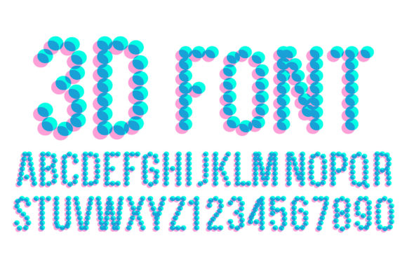3D Pixel Vector: A Futuristic Typeface for Bold Design