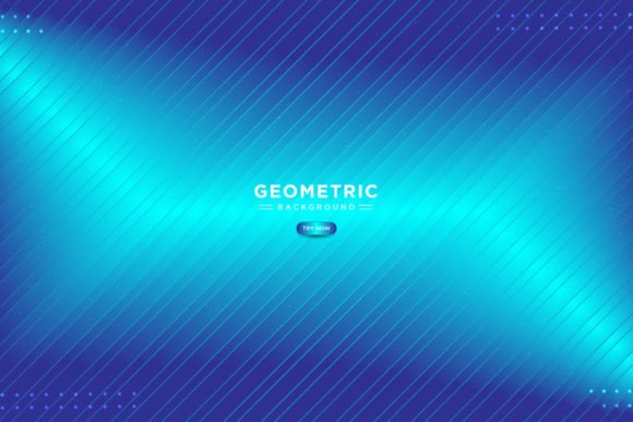 Abstract 3d Blue Gradient Background