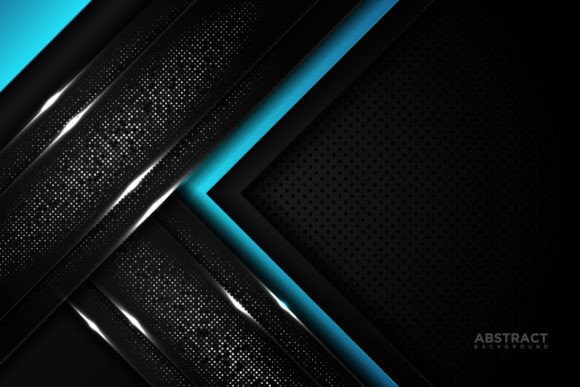 Abstract Dark Overlap Layer Background: Premium Design Asset