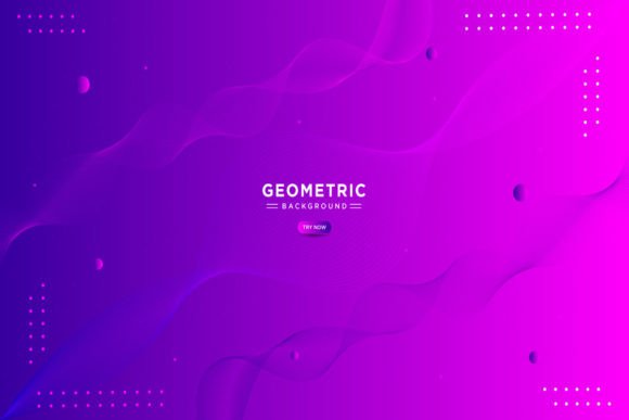 Abstract Gradient Geometric Background