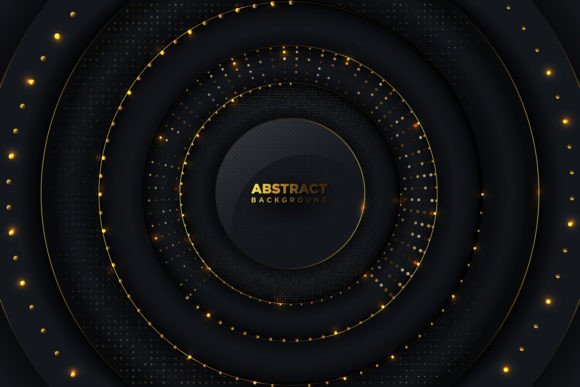 Abstract Luxury Circle Background: A Premium Design Asset