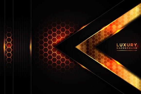 Abstract Luxury Dark Background: Modern Design for Impact