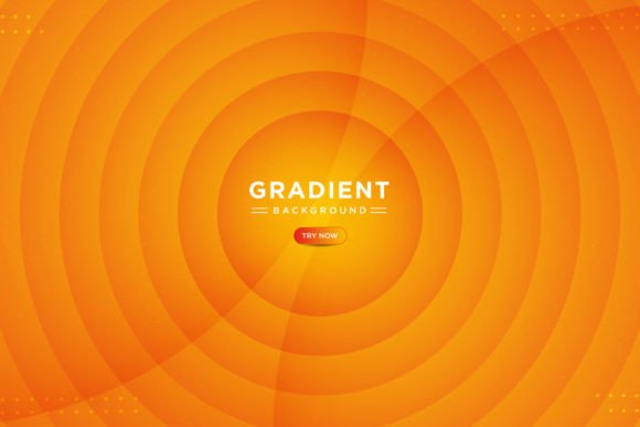 Abstract Orange Circle Background: Modern Gradient Design