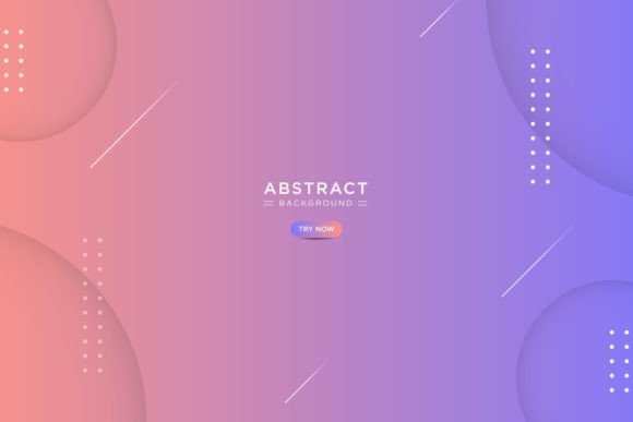 Dynamic Circle Gradient Flat Background