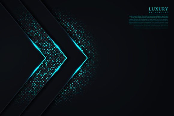 Enchanting Dark Abstract Background with Sparkle