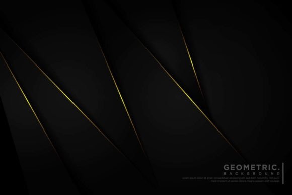 Geometric Dark Overlap Background: Premium Vector Design Asset