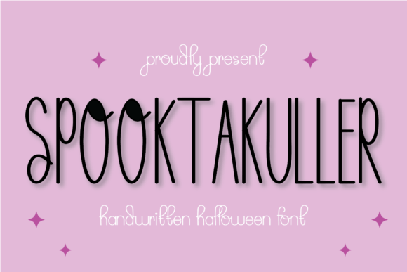 Spooktakuller: A Charming Typeface for Halloween Projects